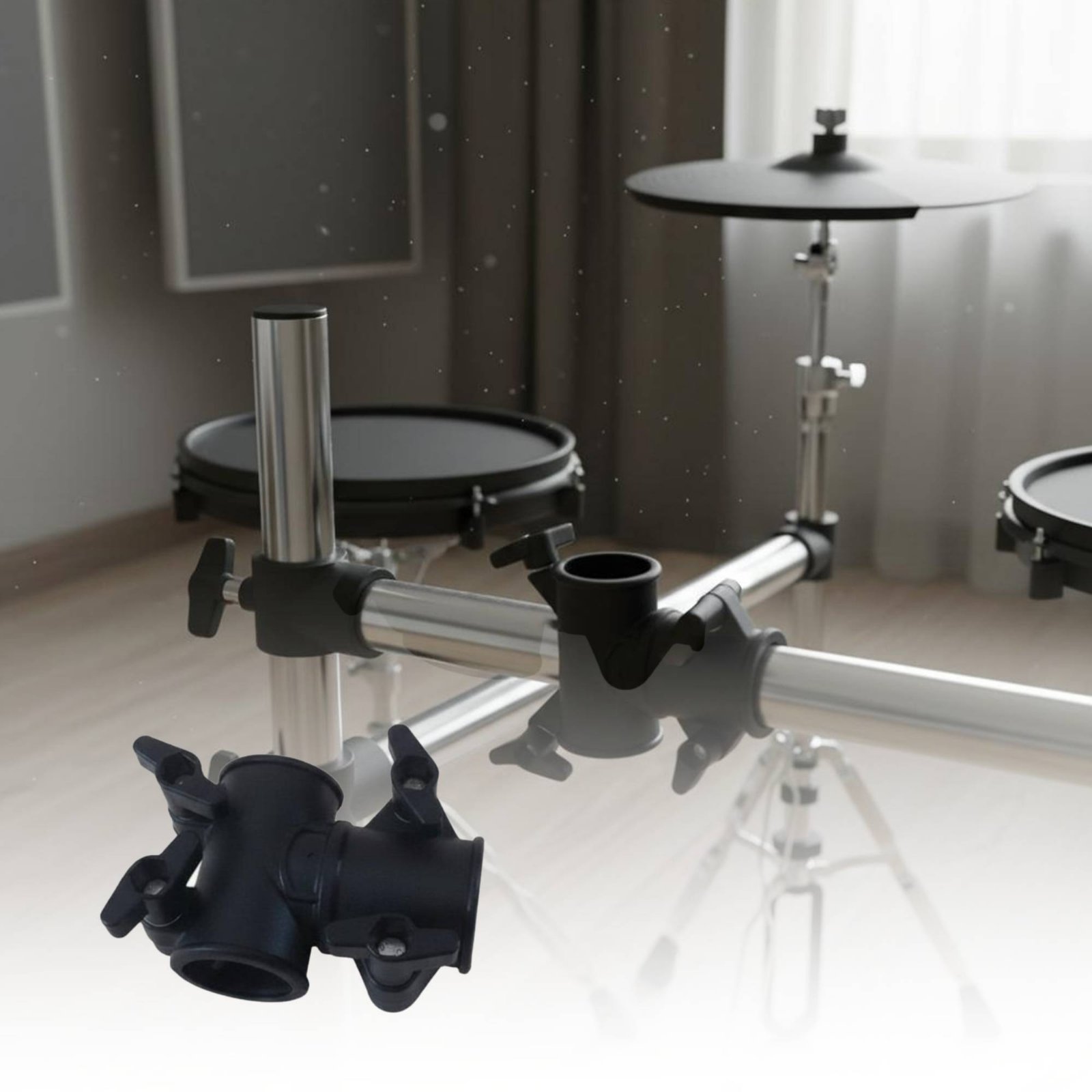 Electronic Drum Rack Stand - 38mm Drum Rack Connector Adjustable Electronic