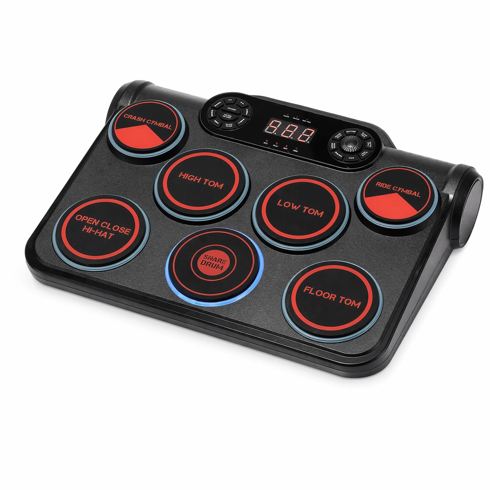 Electronic Drum Kit For Kids - Portable Electronic Drum Set, Desktop Percussion