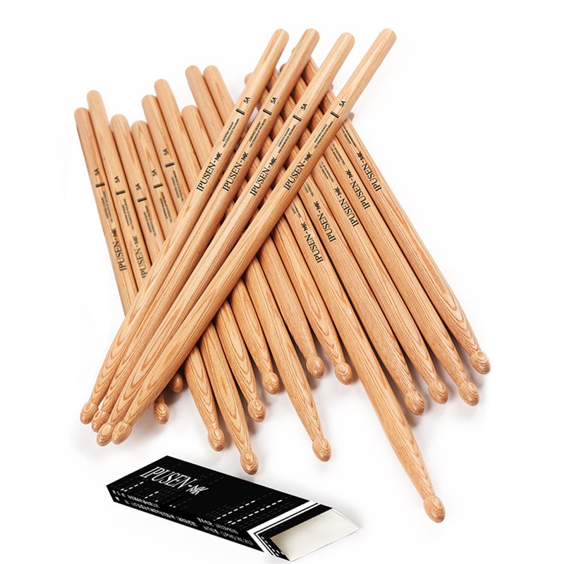 Drumsticks 5A Maple - Professional Wooden Drum Sticks For Beginners