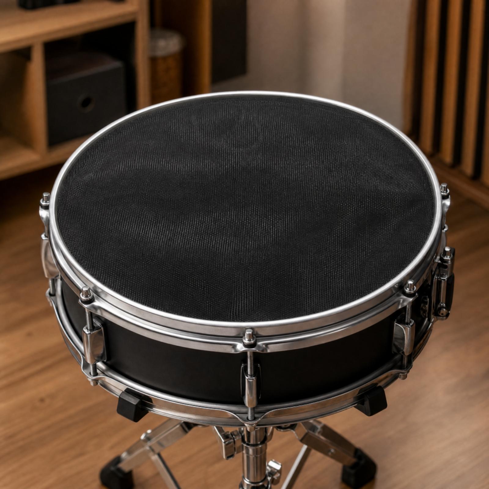 Mesh Drum Pad 12 Inch - Low Noise Drum Mute Pad 12