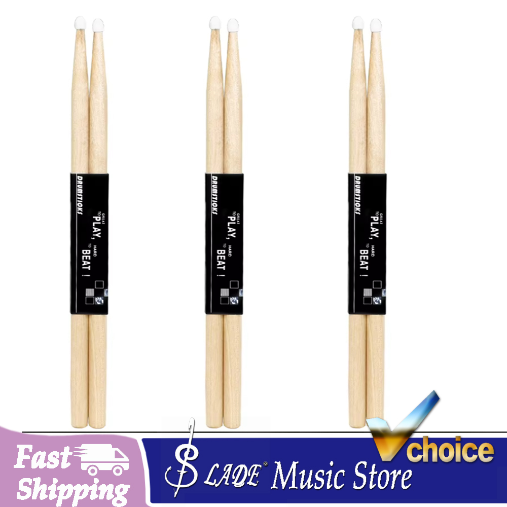 Drumsticks 5A Maple - IRIN 1/5/10 Pairs 5A/7A Premium Maple