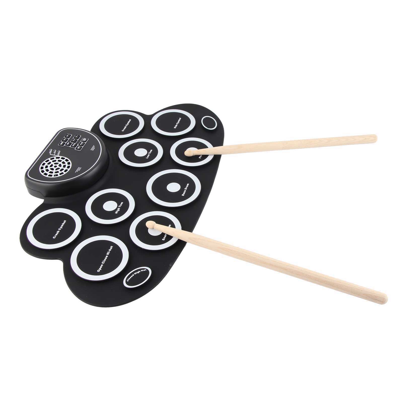 Electronic Drum Set USB Rechar - Electronic Drum Set Roll Up ulasan dan harga