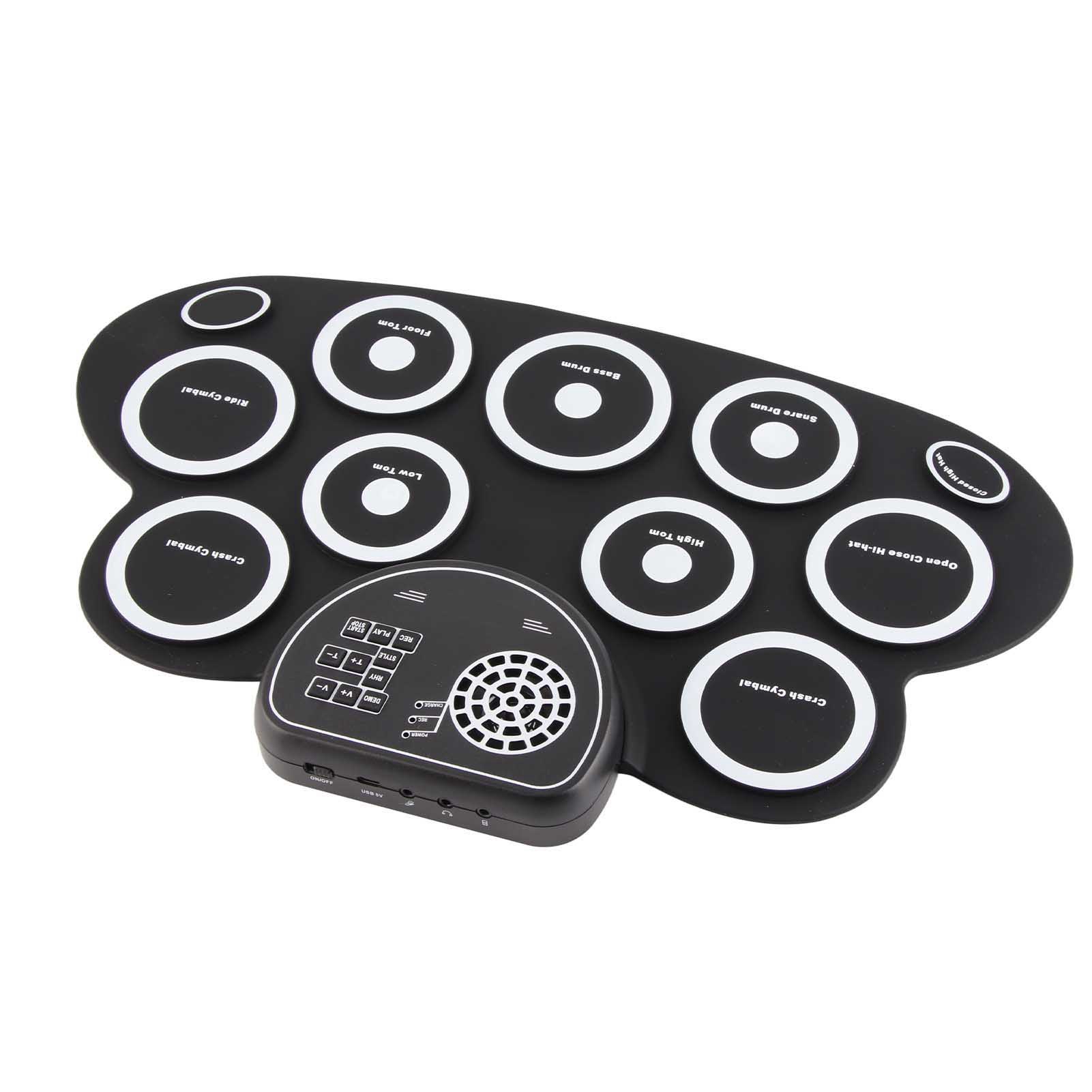 Electronic Drum Set USB Rechar - Electronic Drum Set Roll Up ulasan dan harga