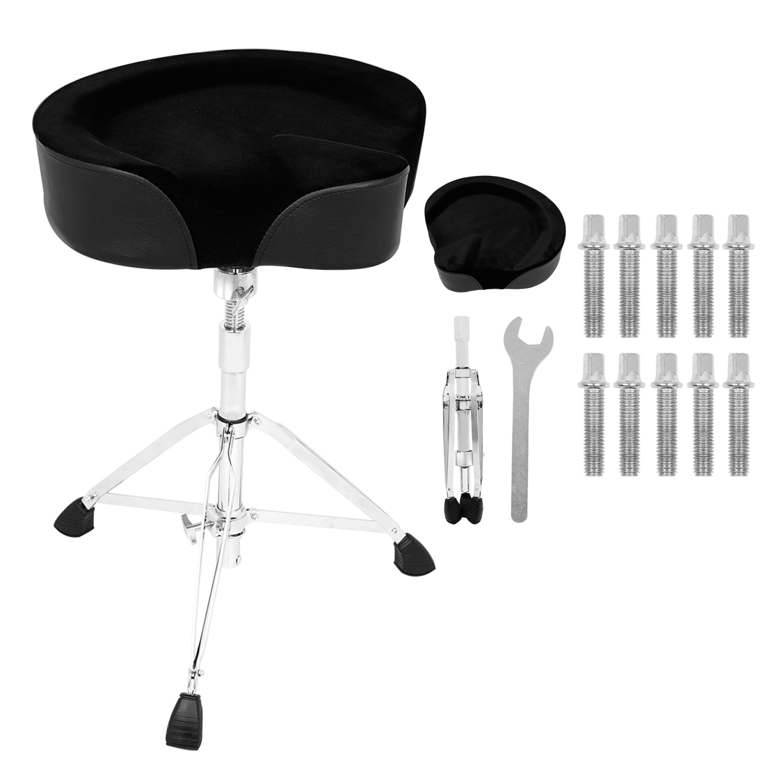 Drum Stool Throne Seat Saddle  - Drum Throne Adjustable ulasan dan harga