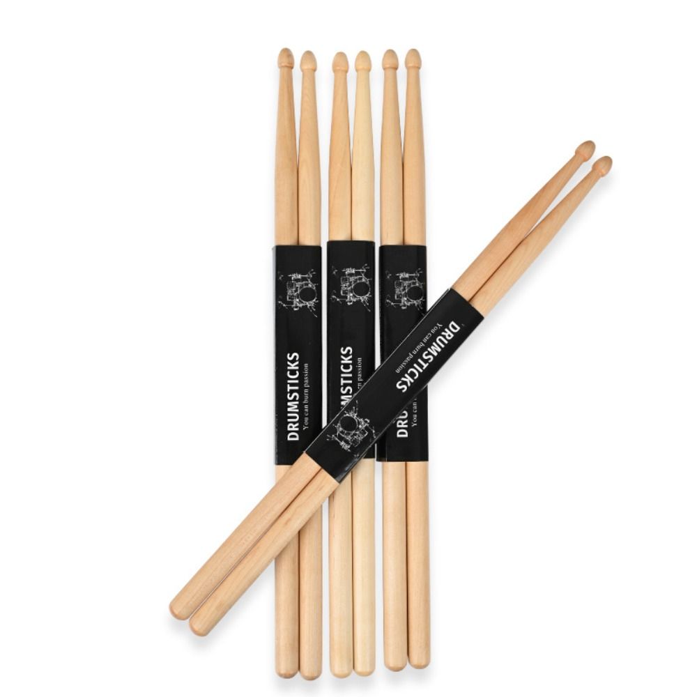1 Pair Classic 5A/7A Drum Stic - Drumsticks 5A Maple ulasan dan harga