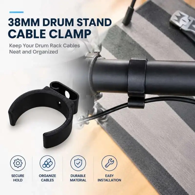 Electronic Drum Cable Clip Fit - Electronic Drum Rack Stand ulasan dan harga