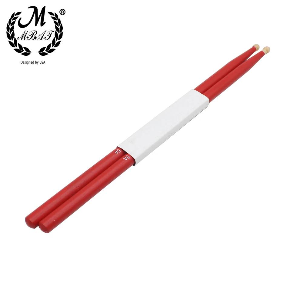 M MBAT 1 Pair Maple Drum Stick - Drumsticks 5A Maple ulasan dan harga