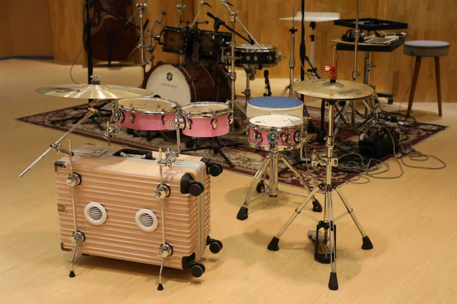 Portable Suitcase Drum Set, Fo - Electronic Drum Kit For Kids ulasan dan harga