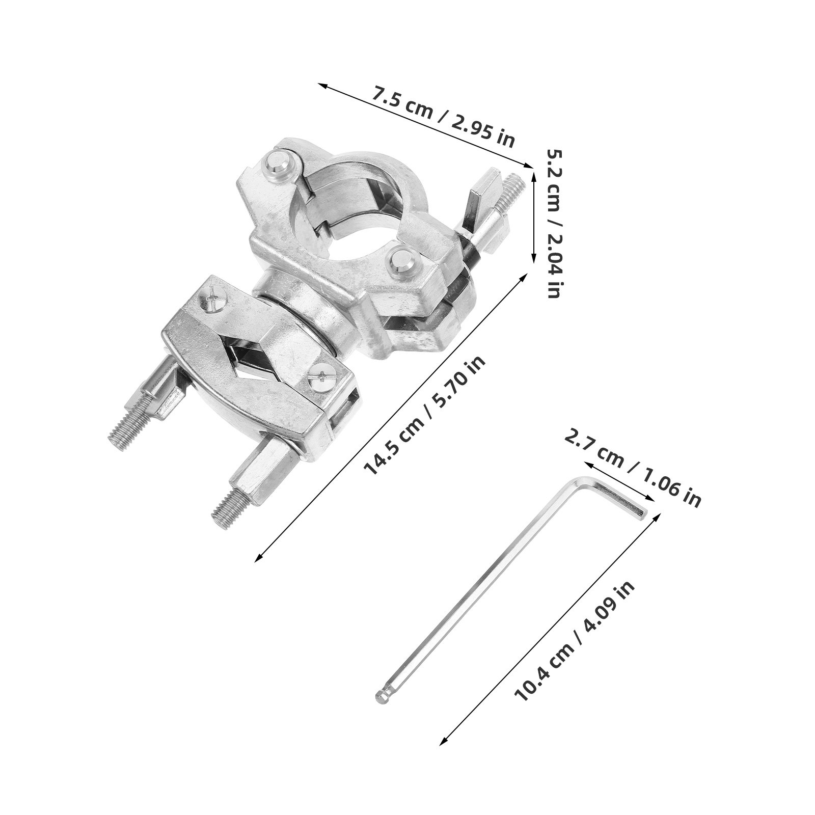 Drum Stand Clip Rack Clamp Adj - Electronic Drum Rack Stand ulasan dan harga