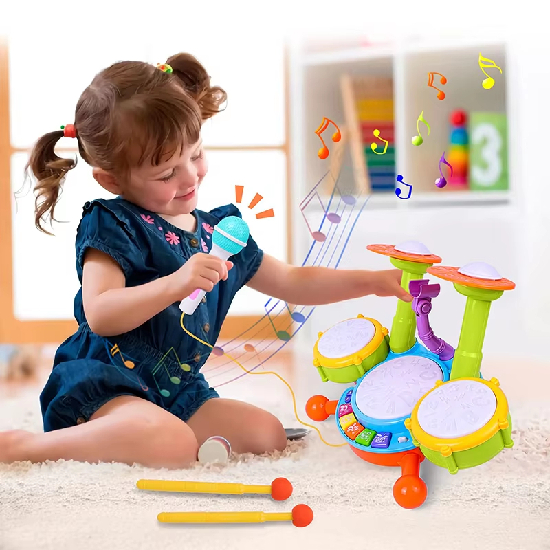 Kids Drum Set Toddlers 1-3, Ba - Electronic Drum Kit For Kids ulasan dan harga