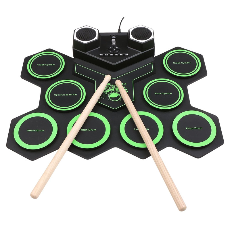Roll Up Electronic Drum, Porta - Electronic Drum Set Roll Up ulasan dan harga