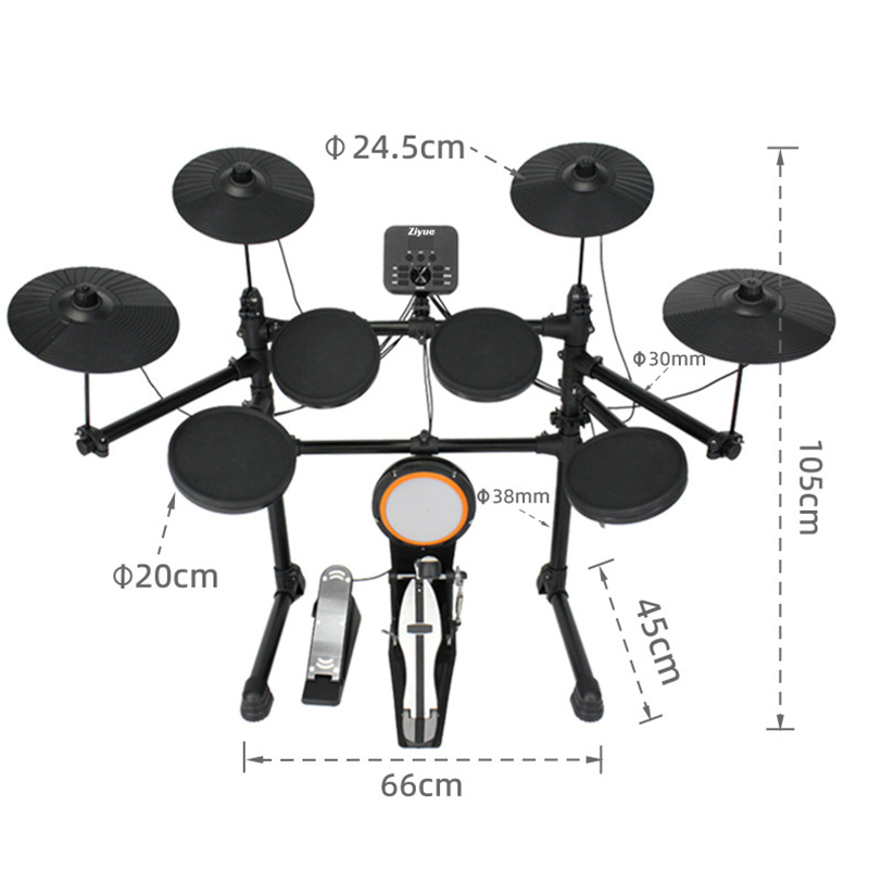 Professional Silent Drum Porta - Electronic Drum Kit For Kids ulasan dan harga