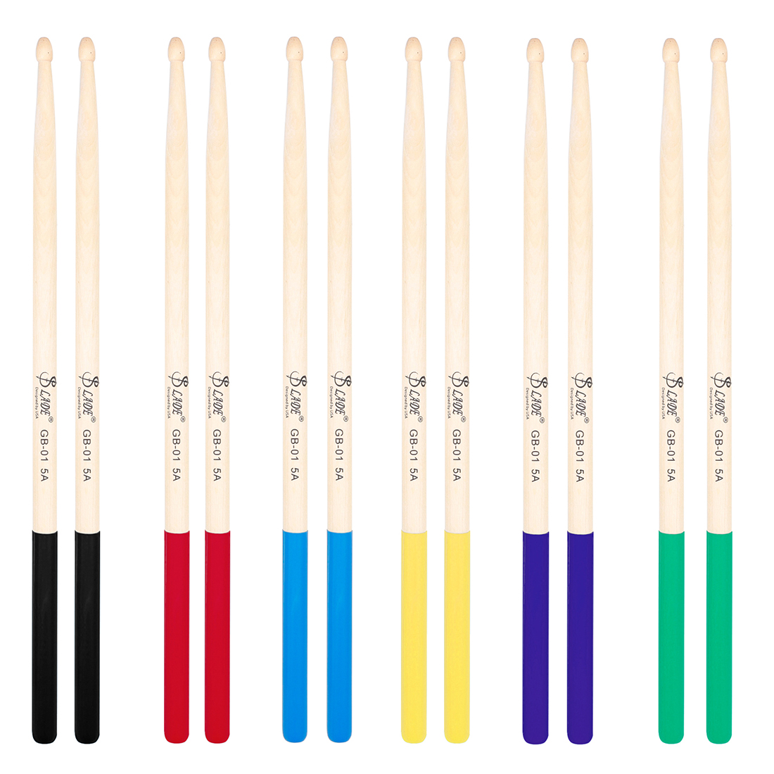 SLADE 1 Pair 5A/7A Drumsticks  - Drumsticks 5A Maple ulasan dan harga