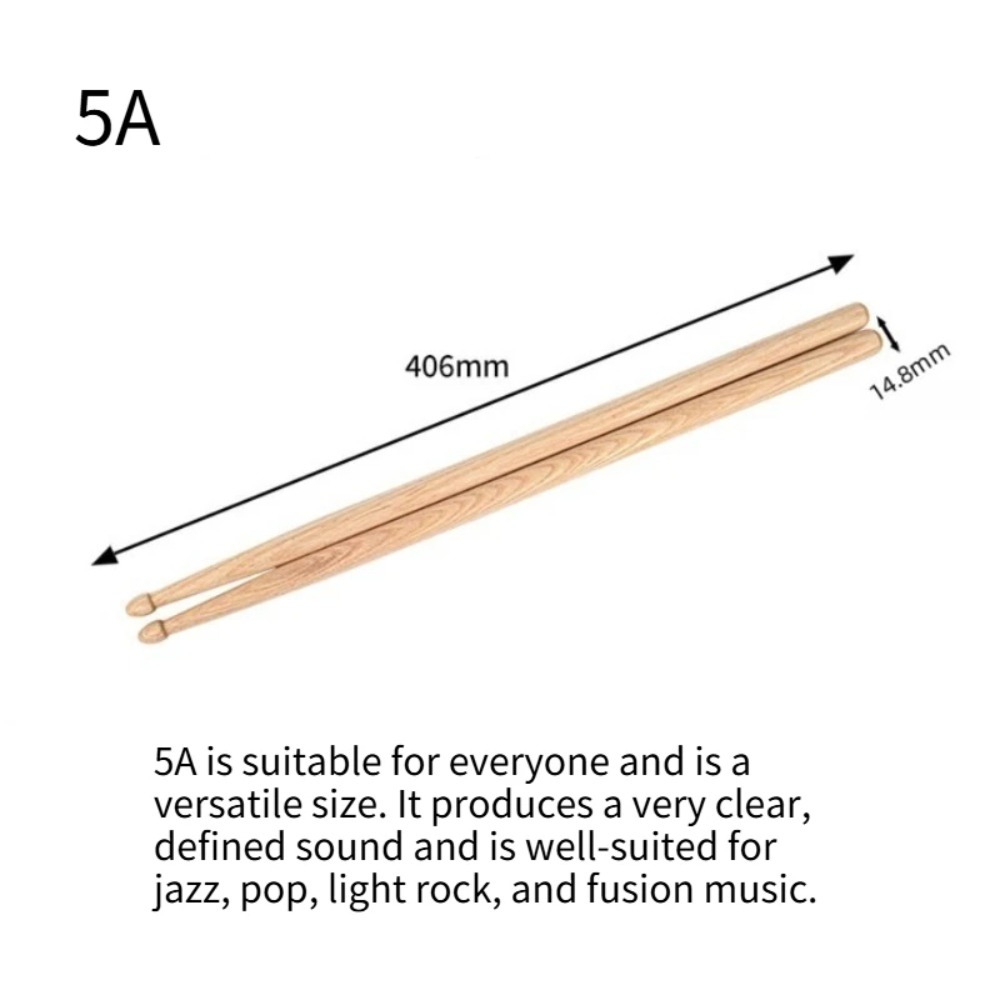 1 Pairs Maple Drum Stick 5A Wa - Drumsticks 5A Maple ulasan dan harga