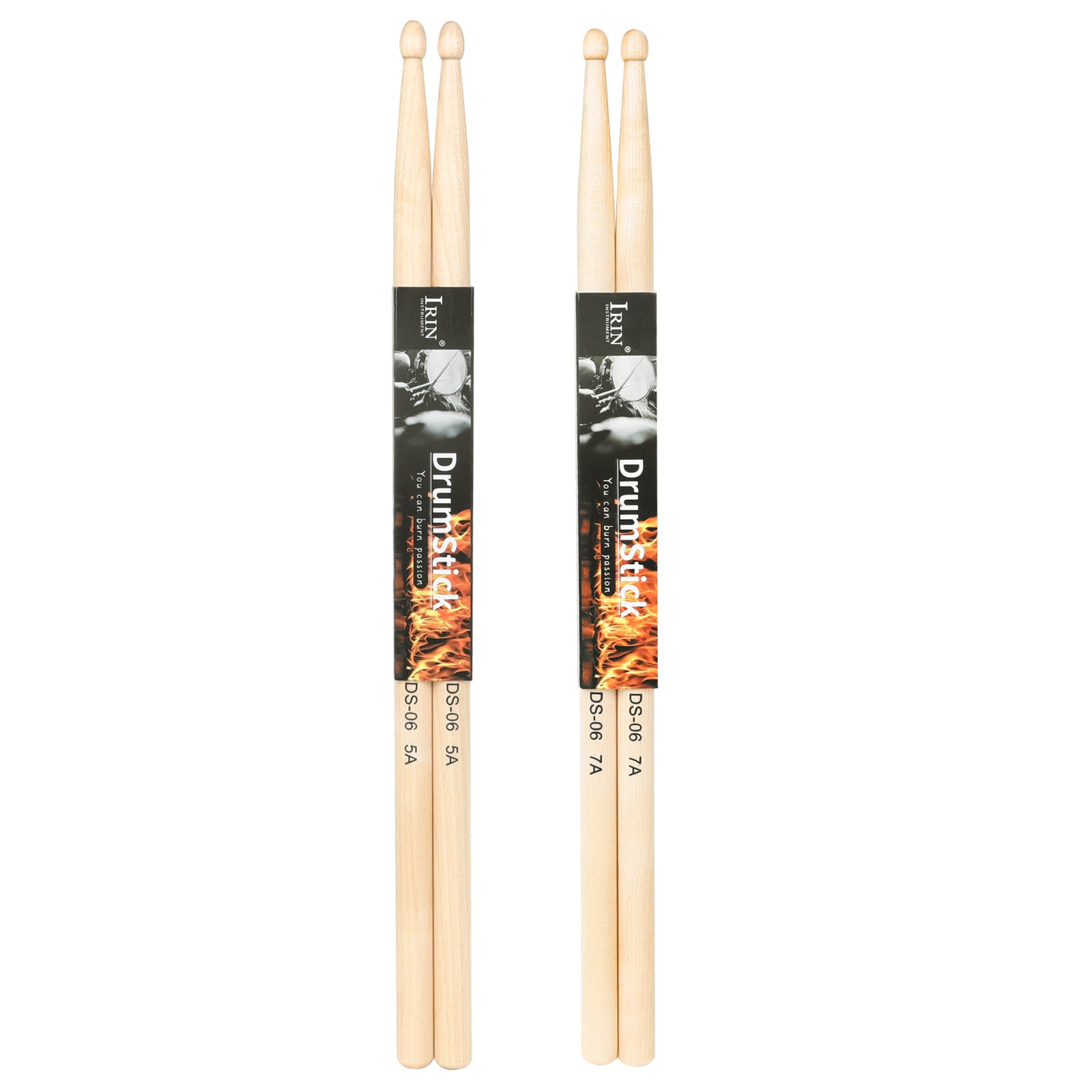 IRIN Maple Jazz Drumsticks 7A/ - Drumsticks 5A Maple ulasan dan harga