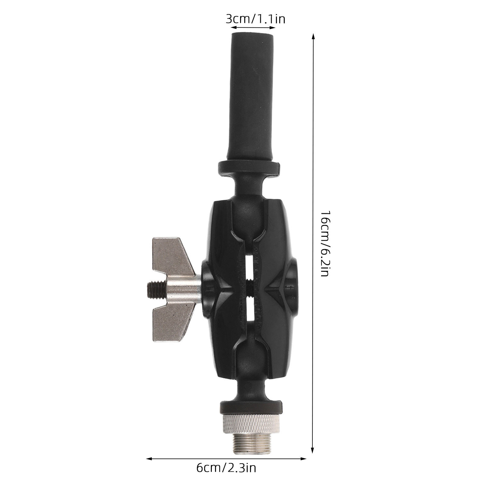 Drum Mic Clip Mini Ball Head M - Electronic Drum Rack Stand ulasan dan harga
