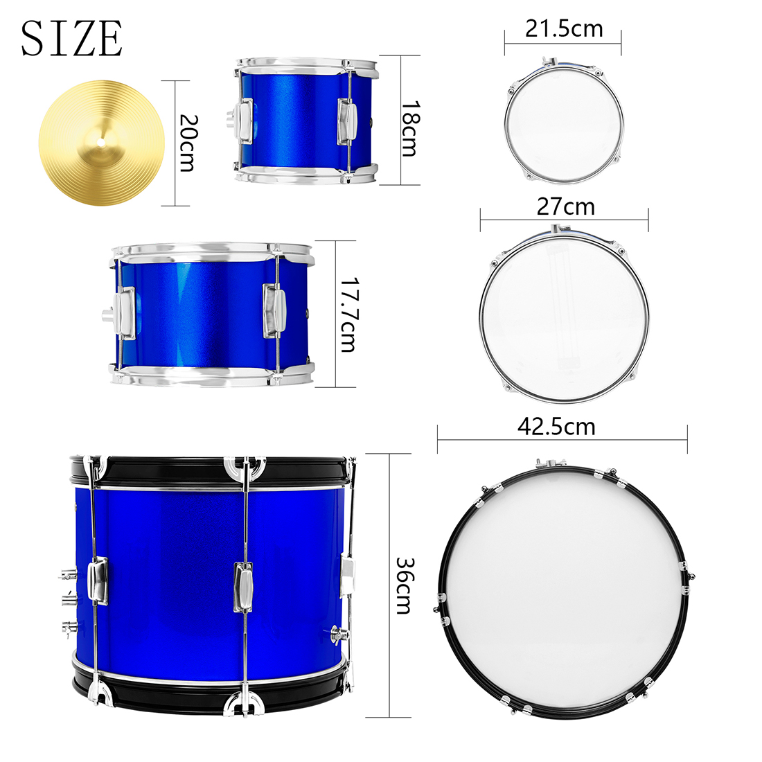 SALDE Complete Beginner Drum S - Drum Throne Adjustable ulasan dan harga