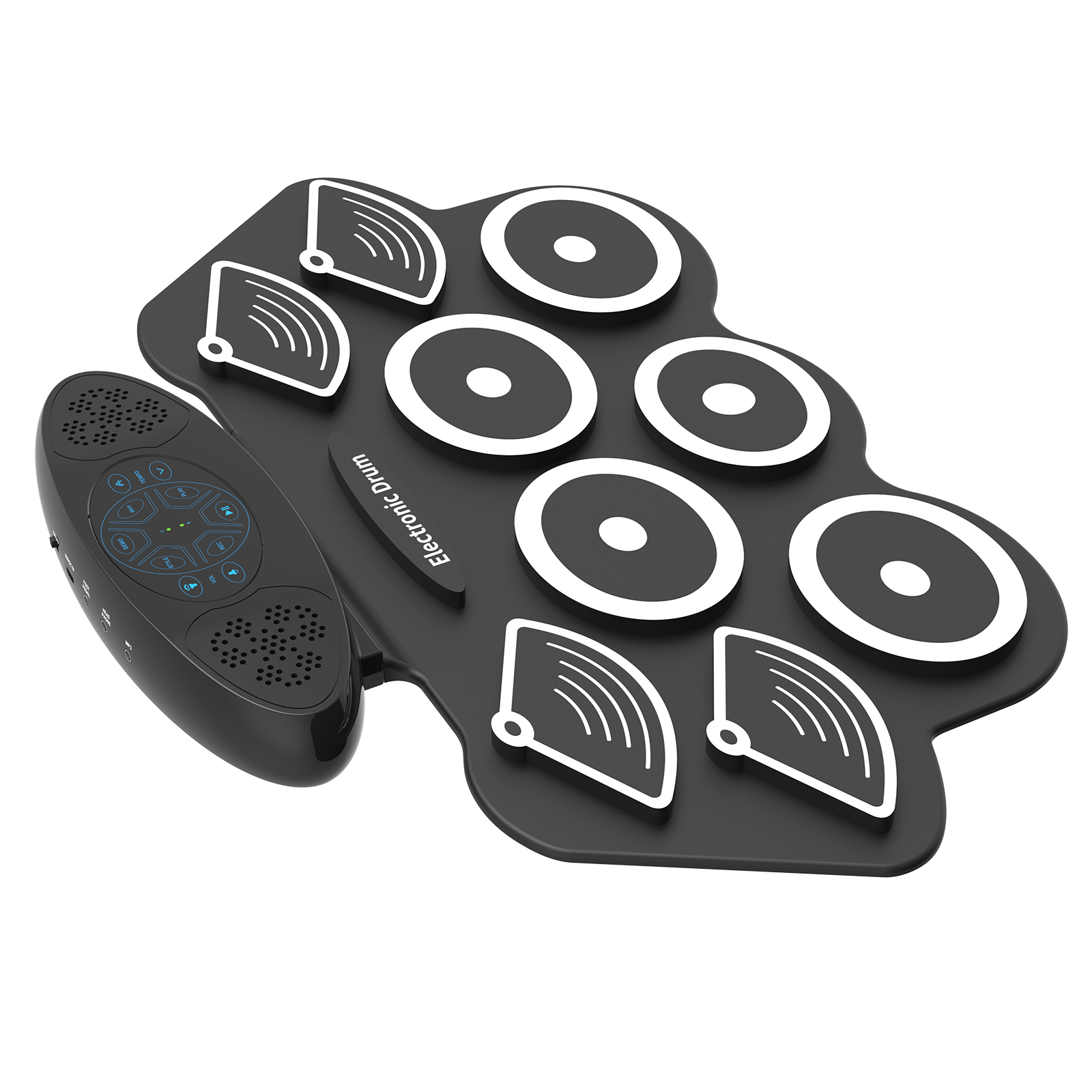 IRIN Electronic Drum Set 9 Pad - Electronic Drum Set Roll Up ulasan dan harga