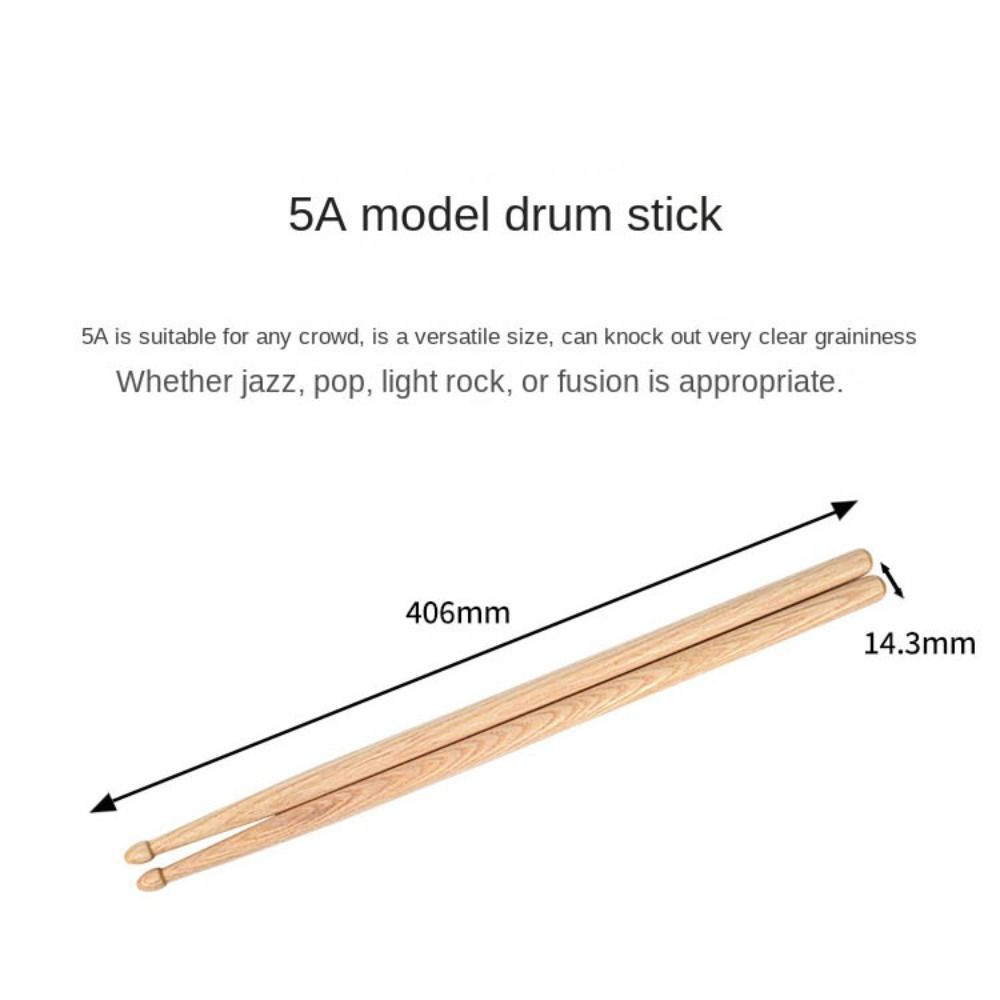 1 Pair 5A/7A Drum Sticks Class - Drumsticks 5A Maple ulasan dan harga