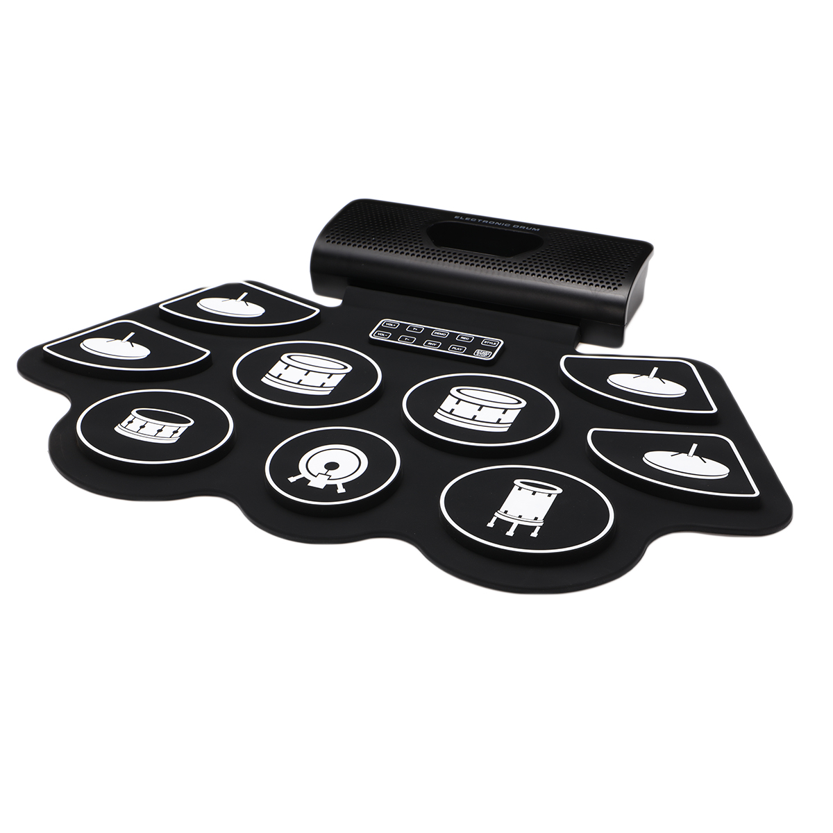 9 Pads Electronic BT Roll-Up D - Electronic Drum Set Roll Up ulasan dan harga
