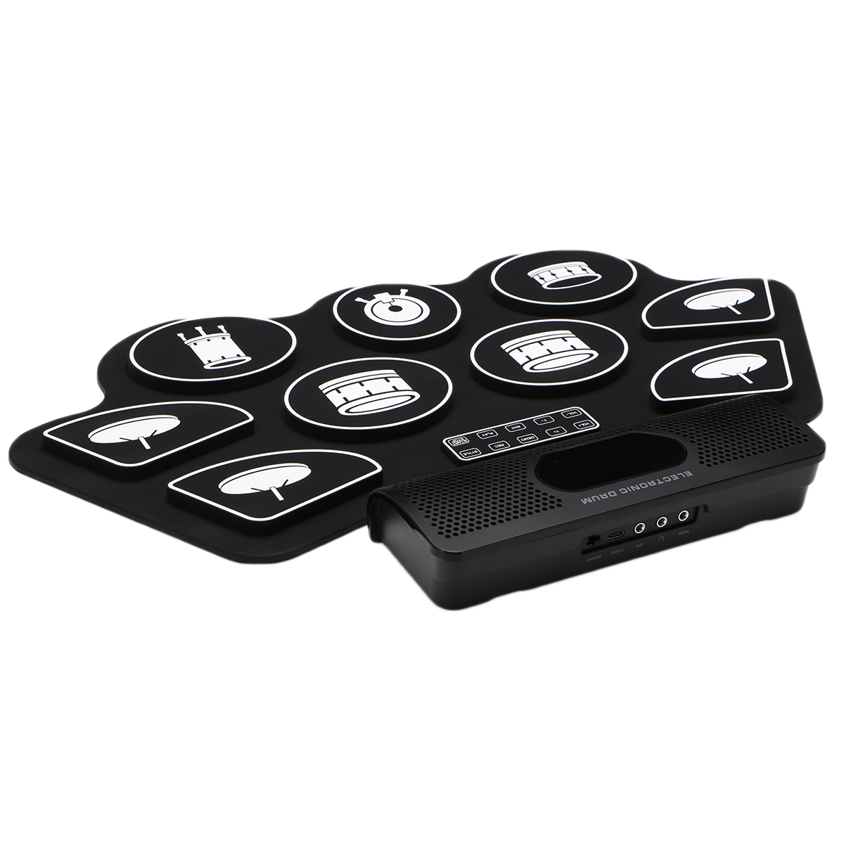 9 Pads Electronic BT Roll-Up D - Electronic Drum Set Roll Up ulasan dan harga