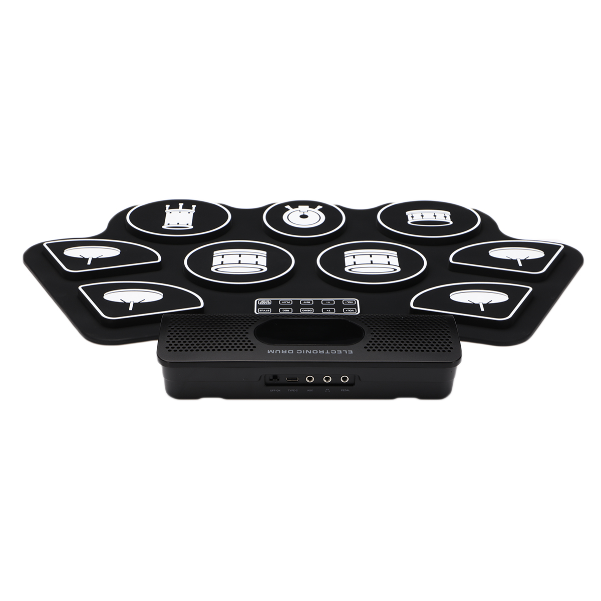 9 Pads Electronic BT Roll-Up D - Electronic Drum Set Roll Up ulasan dan harga