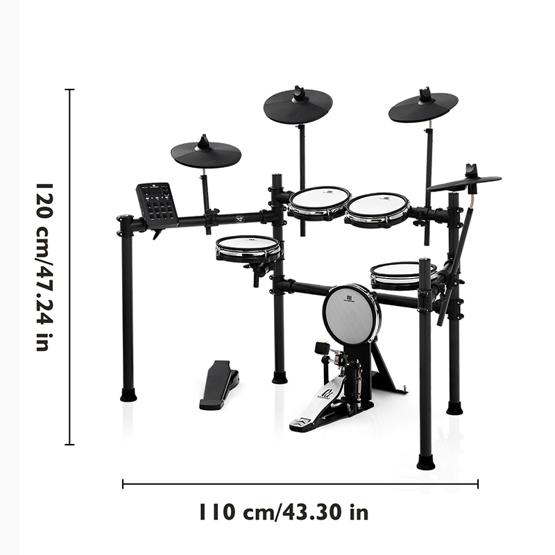 High Quality Mesh Head Electro - Electronic Drum Kit For Kids ulasan dan harga