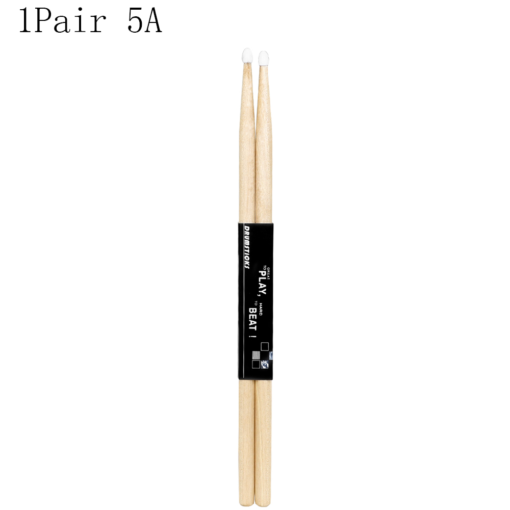 IRIN 1/5/10 Pairs 5A/7A Premiu - Drumsticks 5A Maple ulasan dan harga