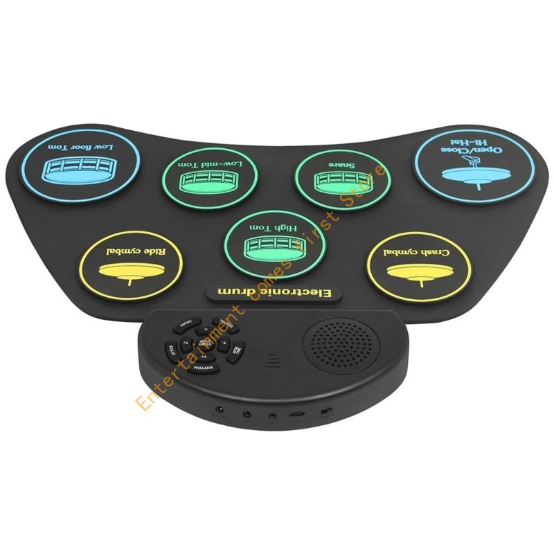 Electronic Drum Pad with Audio - Electronic Drum Set Roll Up ulasan dan harga