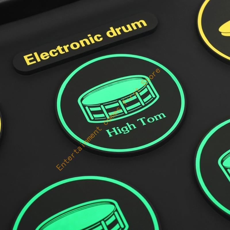 Electronic Drum Pad with Audio - Electronic Drum Set Roll Up ulasan dan harga